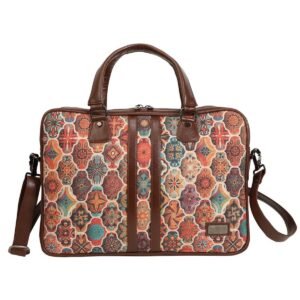 Laptop Messenger Bag Vintage Mandala