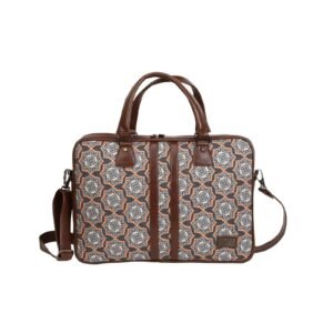 Unisex Laptop Messenger Bag Geometric Persian