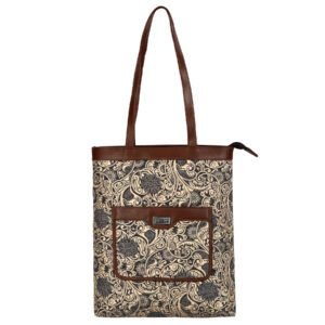 Tote Bag (Black Indian Kalamkari)