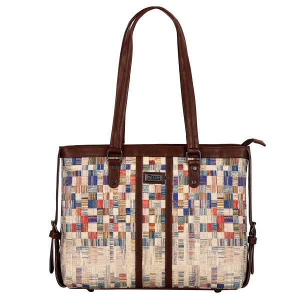 Office Bag with Padded Laptop Compartment Handbag (American Hooked Rug)