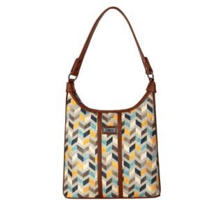 Hobo Bag (Chevron Delight)