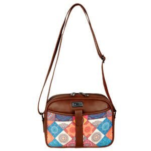 best non leather sling bags in india for women cherry motif style