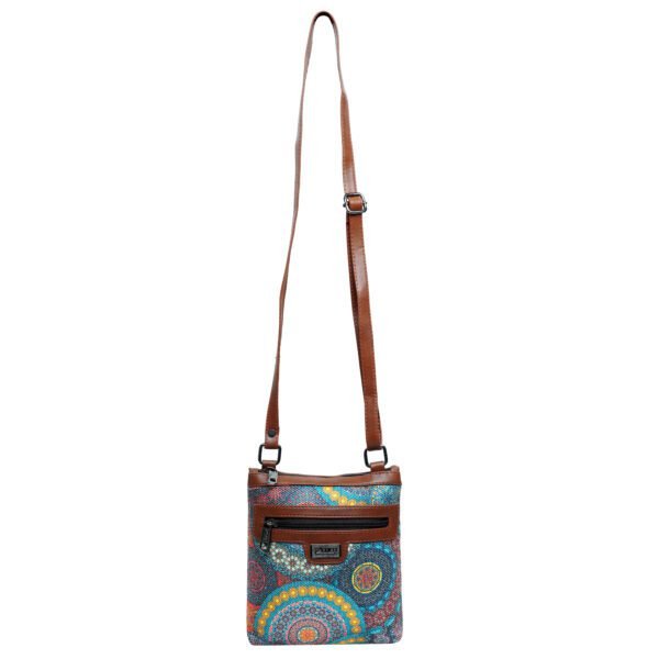 best vegan bags for women sling bag - floral design zebco bags online for women and ladies multiple color non leather vegan bags - mumbai - India