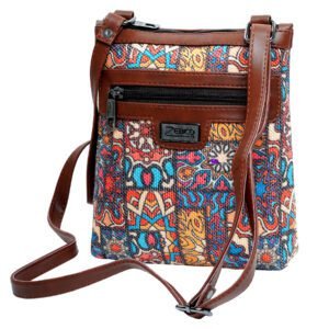 gift for girls - best vegan bags for women sling bag - floral design zebco bags online for women and ladies multiple color non leather vegan bags - mumbai - India