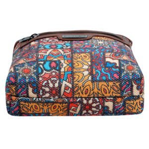 ladies sling bag for women multi colour zebco bags vintage kantha design design style non leather vegan bags mumbai india