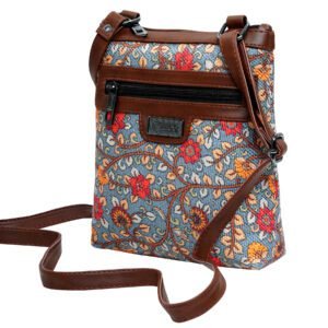 vertical sling bag - floral design zebco bags online for women and ladies multiple color non leather vegan bags - mumbai - India