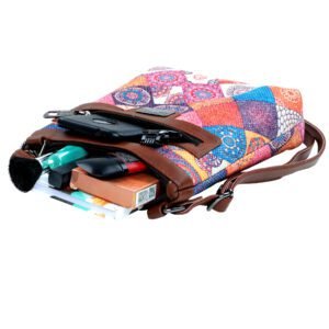 ladies sling bag for women multi colour zebco bags