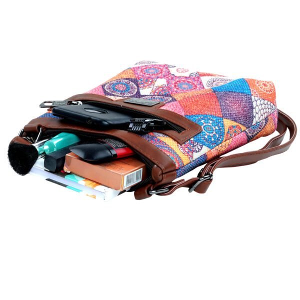 ladies sling bag for women multi colour zebco bags