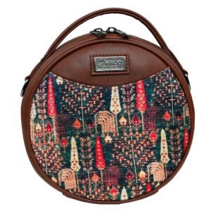 ZEBCO BAGS Round Sling Bag | Women Handbag | Ladies Handpurse - Geo Optics